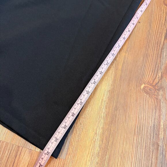 NWOT Mainstrip Black Formal Jumpsuit Accordion Pleated Flare Top Wide Leg - Picture 11 of 11